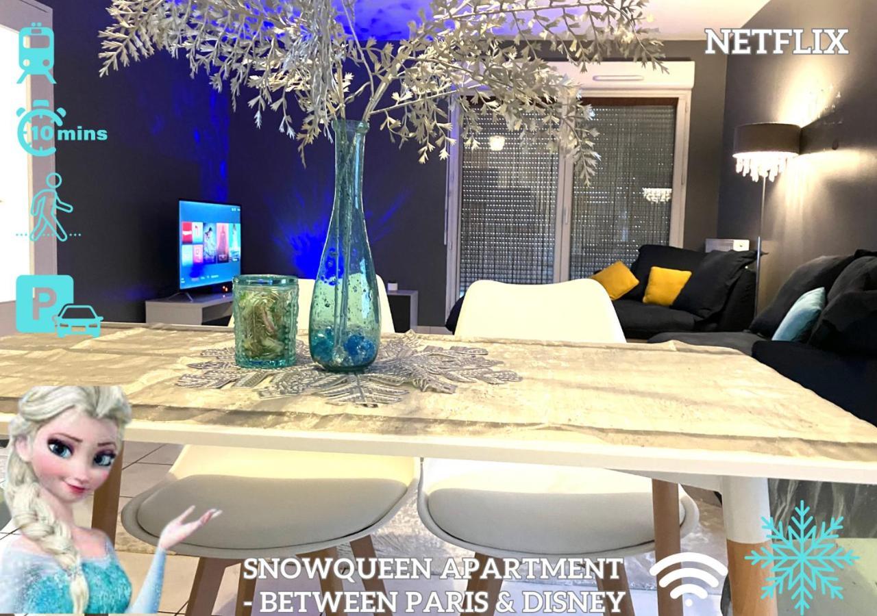 Snowqueen Hotel Apartment Paris-Disney Chelles  Exteriör bild